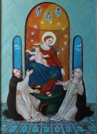 ADELAIDE  TRABUCCO: Beata Vergine del Santo Rosario di Pompei e Serafini