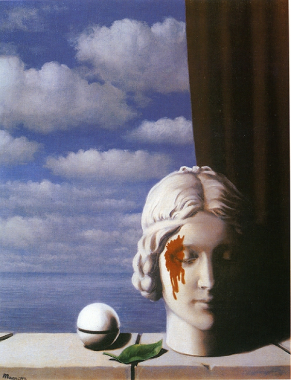 MAGRITTE: La memoria - 1948 - Collezione dello Stato belga