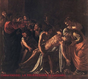 Caravaggio: Resurrezione di Lazzaro