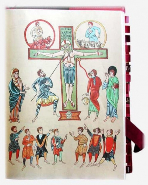 Crocifissione. Codice Vaticano Latino 5729